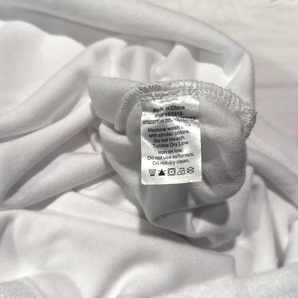 Renwick Golf Dress White Terry XL Navy Collar Women’s NWT V Neck - Picture 10 of 10